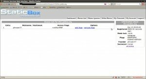 Channel management from the web