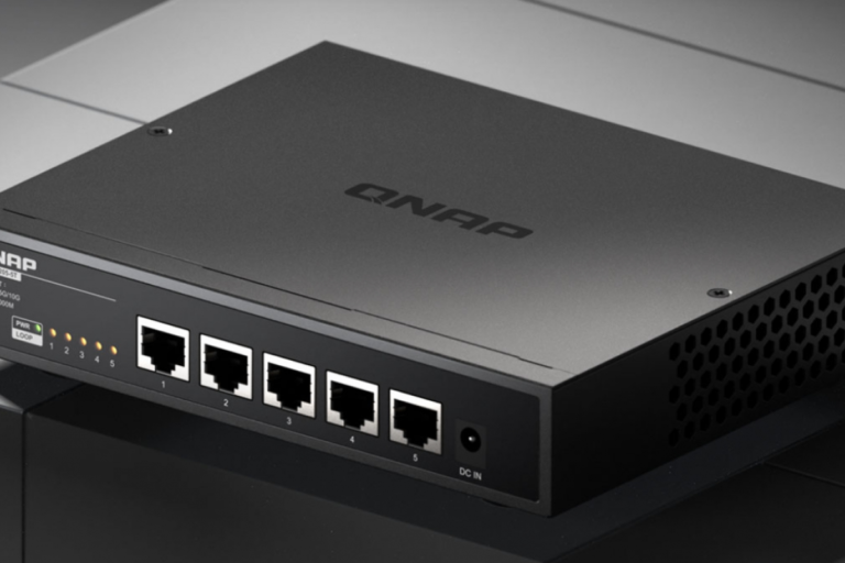 QNAP QSW-3205-5T: New compact Switch with 5 GBE ports


