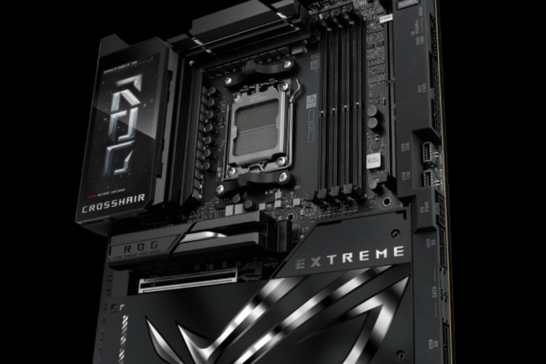 The ASUS Rog Crosshair X870E Extreme is already official with its sliding LCD panel and a price of 1,189 euros


