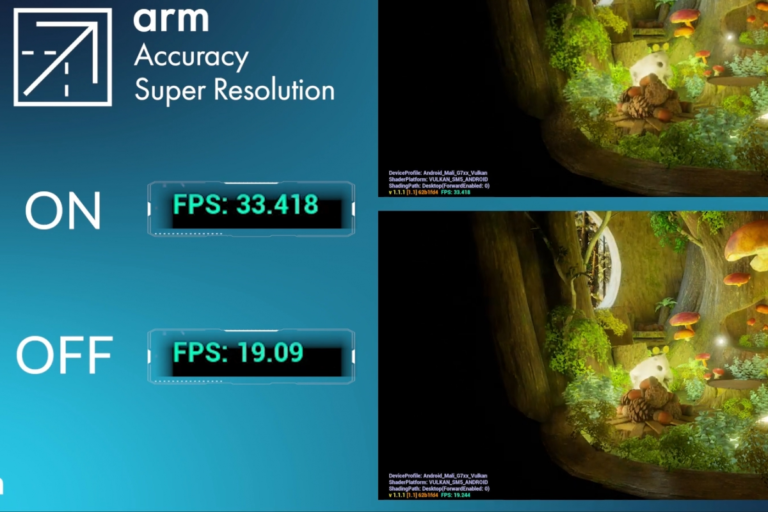 ASR is now available, ARM climbing technology that is based on AMD FSR 2


