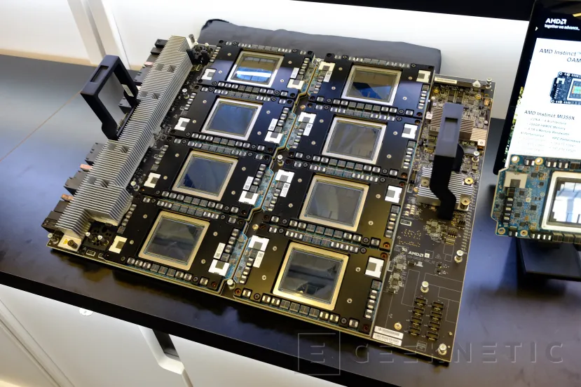 Geeknetic Asus announces a new 7u server with 8 amd instinct 350 series 2 accelerators