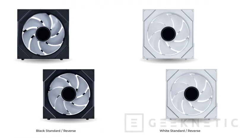 Geeknetic Wireless fans Lian Lian Li Uni Fan SL-INFINITY can modify their RGB spin and cable-free lighting speed 3