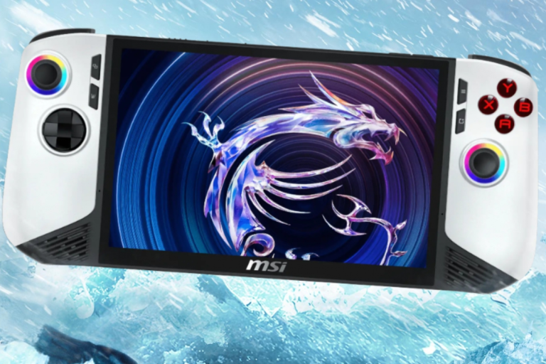 MSI presents its Claw 8 AI+ Polar Tempest Edition console that is dyed white and offers up to 2 storage TB


