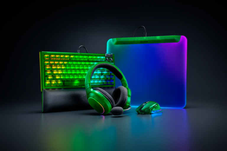 The new Razer Phantom range adds translucent housings and RGB lighting effects to gaming accessories


