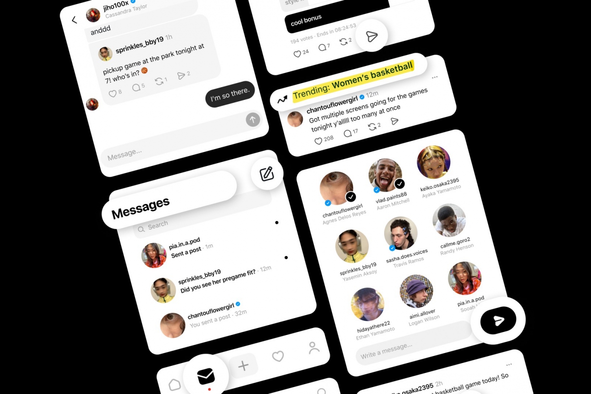 Threads continues to mark distances with Instagram and now incorporates direct messages