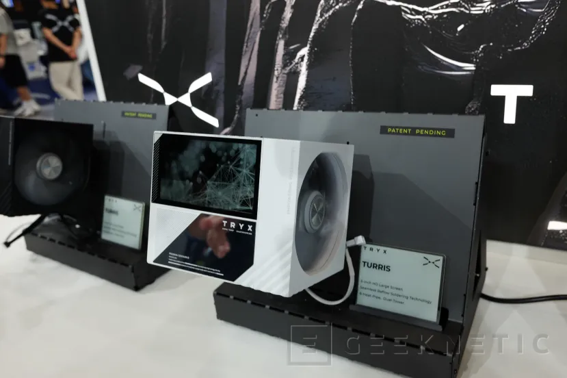 Geeknetic Tryx integrates LCD panels in different formats in its new refrigeration solutions 4