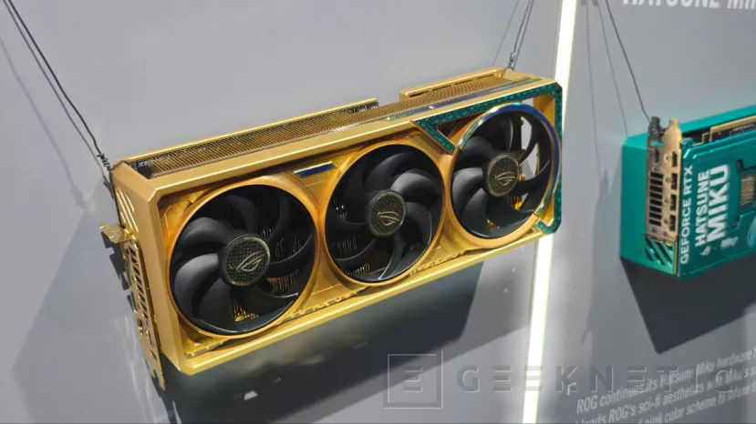 Geeknetic graphics cards, routers, monitors, mice and a collaboration with Hatsune Miku among the products shown by Asus 6