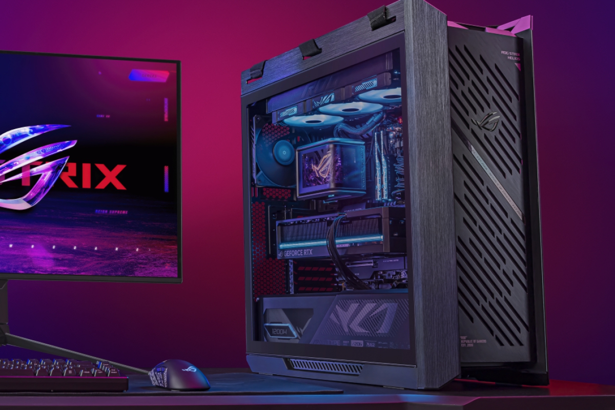 The gaming box asus Rog Strix Helios II will be available on the 15th for 339.90 euros