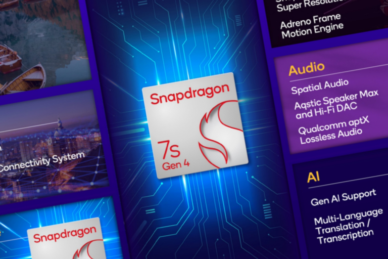 Snadpragon 7s Gen 4 arrives with 7% more CPU and GPU performance and AI capacities


