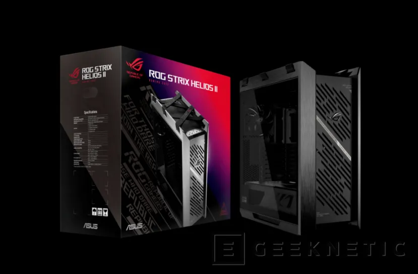 Geeknetic The gaming box asus Rog Strix Helios II will be available on the 15th for 339.90 euros 4