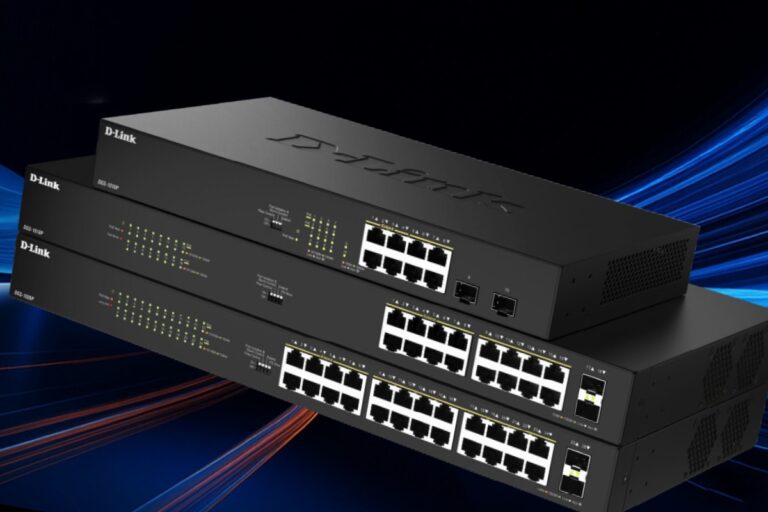 The new D-Link DGS-1010p, DGS-1018p and DGS-1026p combine Poe+, Uplinks SFP and DIP functions for SOHO and business networks



