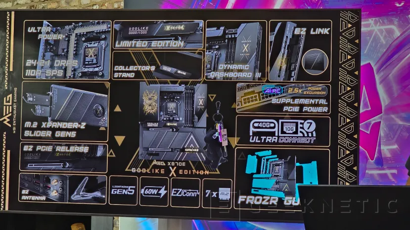 Geeknetic The new and exclusive MSI Meg X870E Godlike X Edition is limited to 1,000 units 6