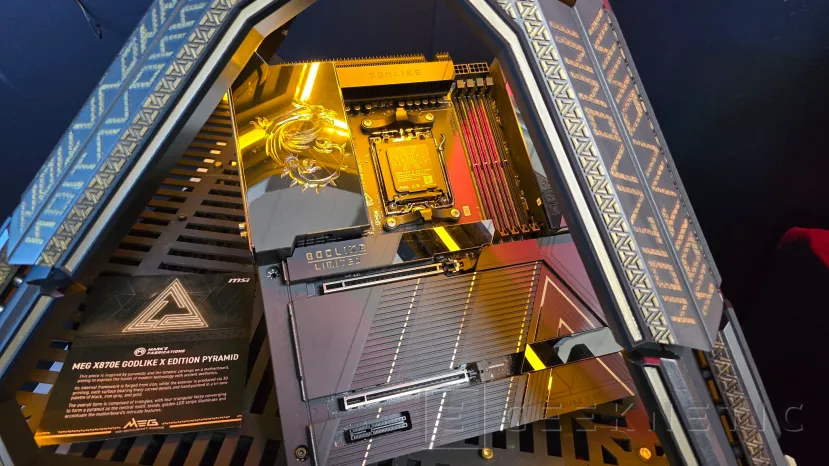 Geeknetic The new and exclusive MSI Meg X870E Godlike X Edition is limited to 1,000 units 7