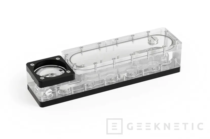 Geeknetic Alphacool launches its Apex plate for the North XL fractal: Custom design, chrome brass and integrated argu 2