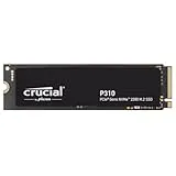 Crucial P310 SSD 4TB PCIe Gen4 NVMe M.2 2280, Internal Hard Drive, up to 7,100 MB/s, Compatible with Laptop and Desktop - CT4000P310SSD801