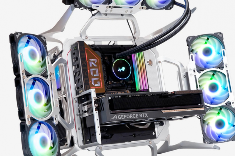 Open design and aluminum construction in the new In Win SHIFT case


