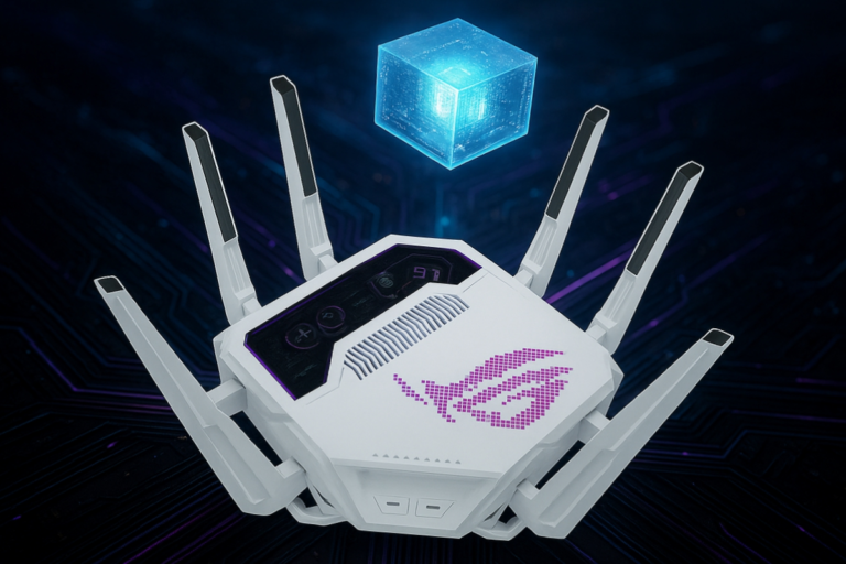 ASUS presents the ROG Rapture GT-BE19000AI, a router with integrated AI and Docker support that turns the home network into a smart server


