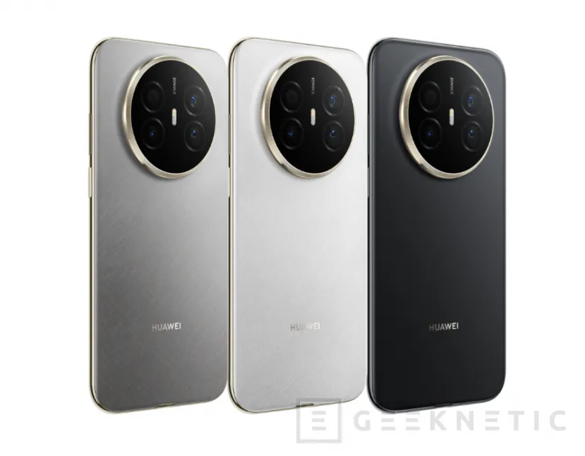 Geeknetic HUAWEI presents the Mate 70 Air in China, a phone with 6.6 mm thickness, 6,500 mAh battery and its own Kirin 9020 2 processor