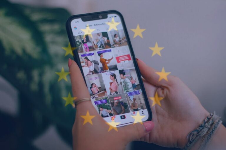 Its infinite scroll and addictive design violate European regulations
