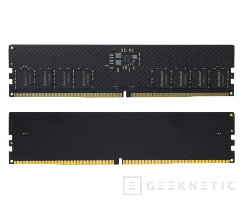 Geeknetic BIOSTAR debuts 16GB DDR5 UDIMM memory at 4800 and 5600 MT per second for hassle-free upgrades 2