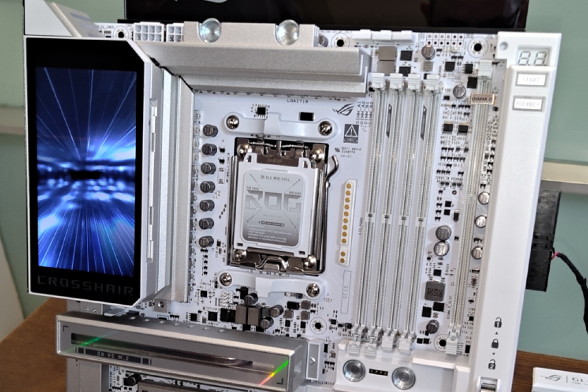 ASUS presents the ROG Crosshair X870E Glacial and the renewal of AM5 NEO motherboards