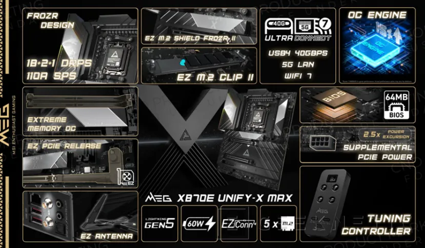 Geeknetic MSI brings its new MAX boards to CES with support for current and future AMD AM5 4 processors