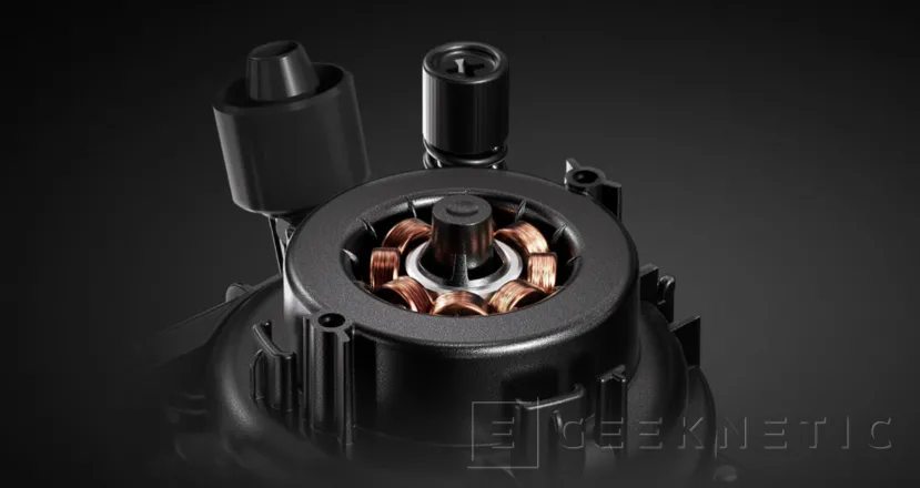 Geeknetic The new RL AiO Antec Vortex View 360 has a 5-inch screen on the head that you can rotate and orient without tools 3