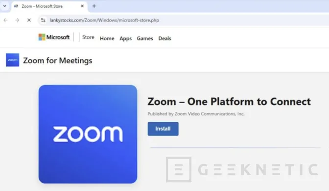 Geeknetic Be careful if you receive an email with an invitation to a meeting: there is a malware campaign that impersonates Teams, Zoom and Adobe 2