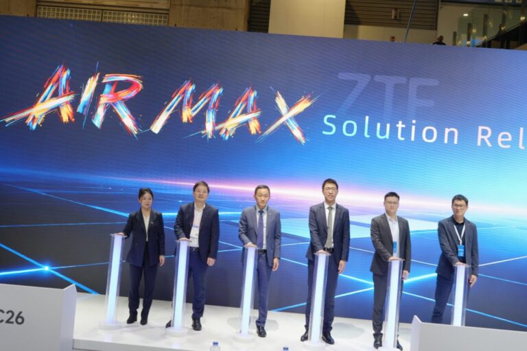ZTE presents AIR MAX at MWC Barcelona 2026 to build the optimal mobile network for the AI era