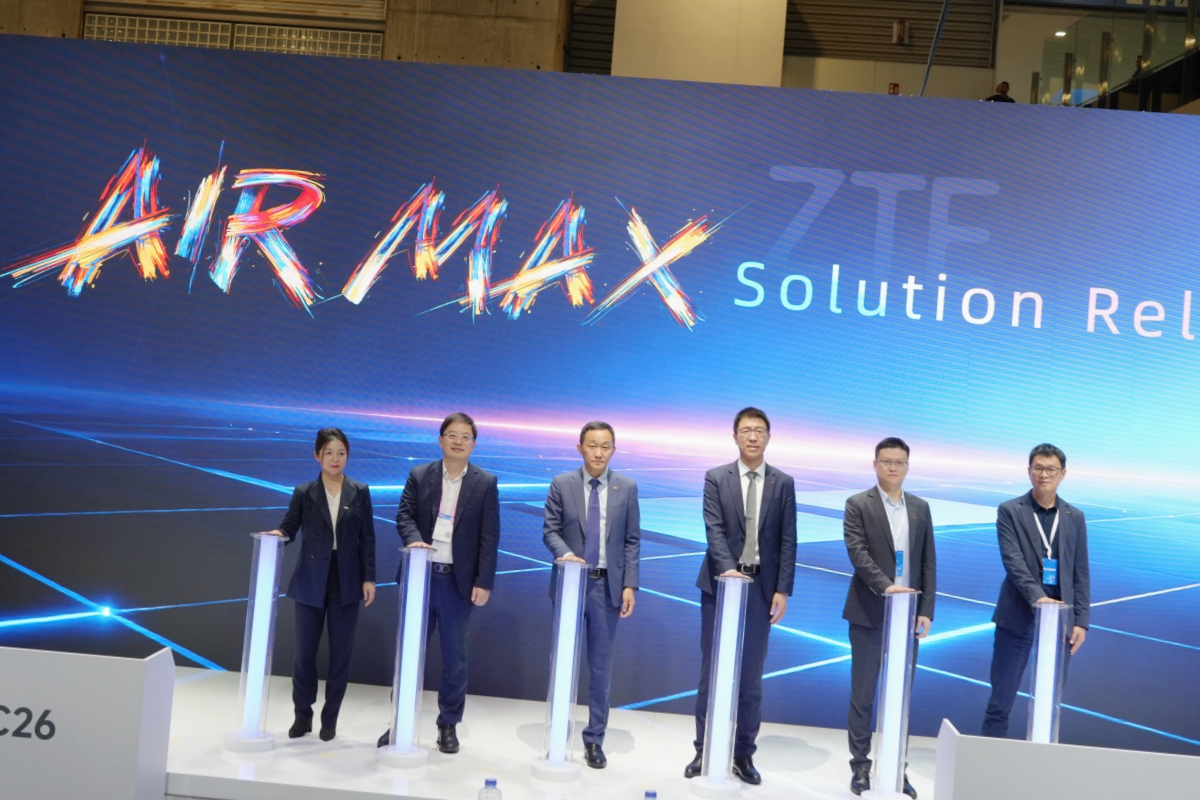 ZTE presents AIR MAX at MWC Barcelona 2026 to build the optimal mobile network for the AI ​​era