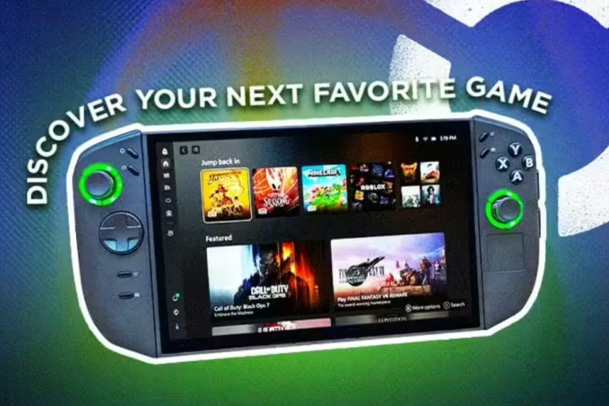The Lenovo Legion Go joins the Xbox full-screen interface