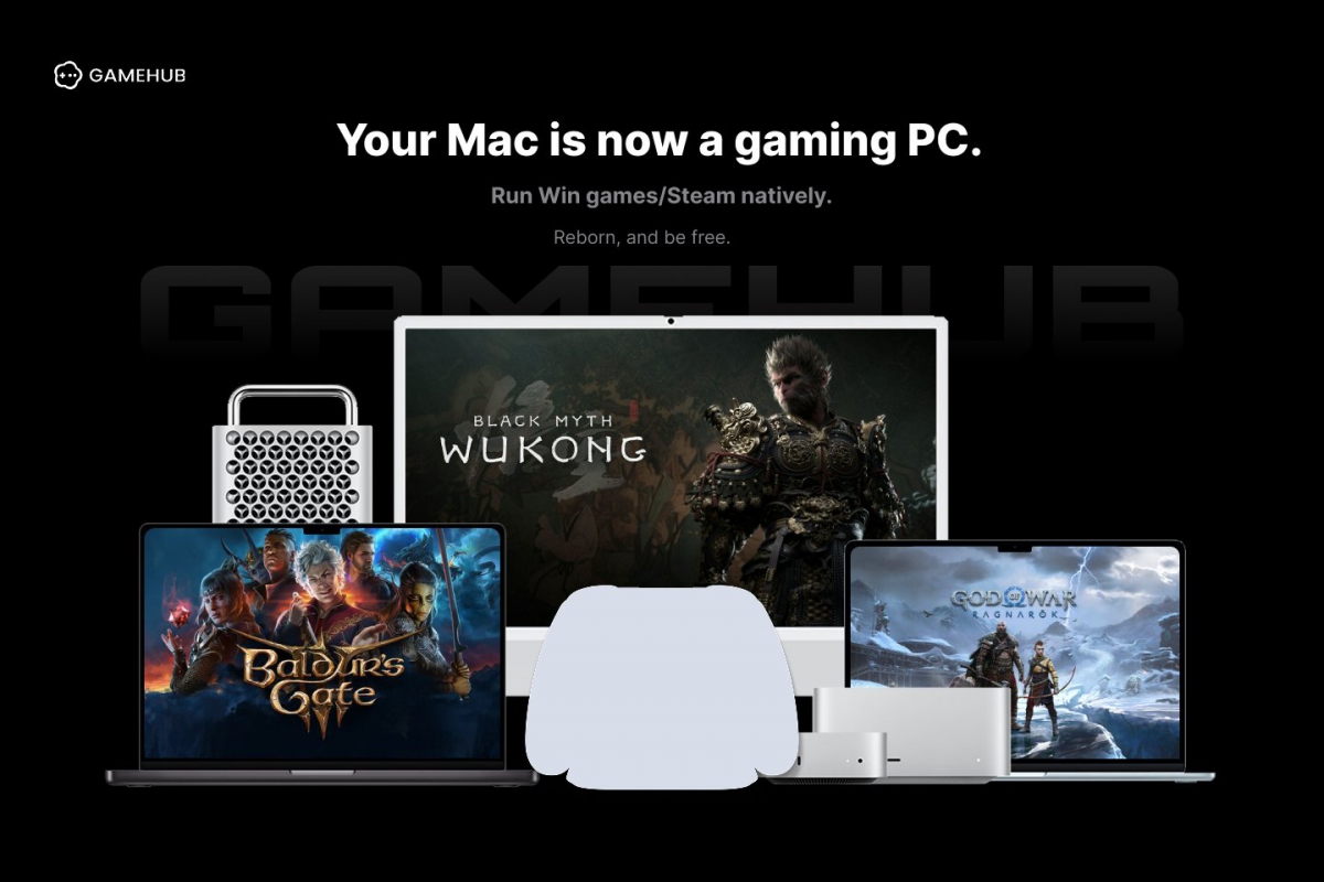 GameSir presents GameHub for Mac that will allow you to turn your Apple computer into a Gaming PC