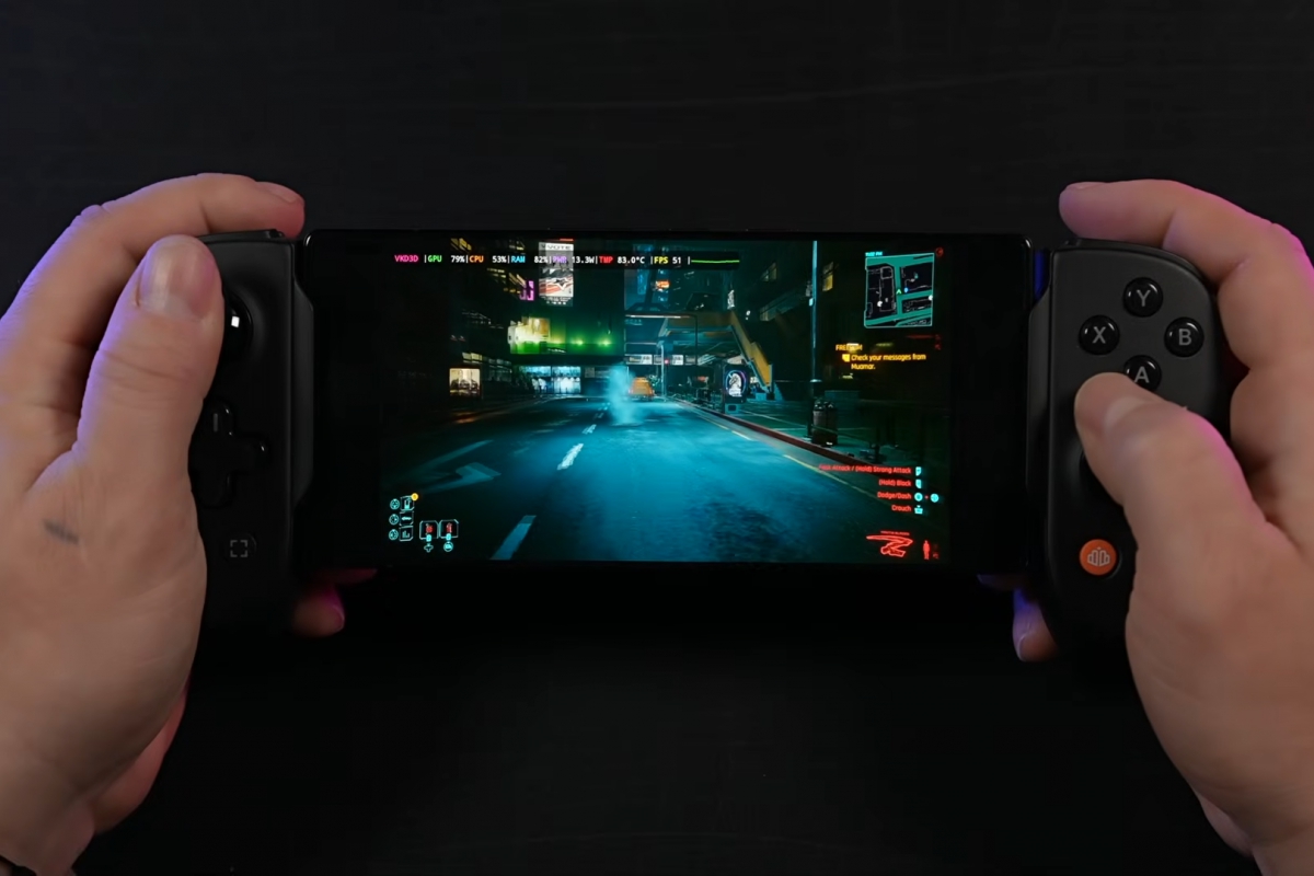 They manage to run Cyberpunk 2077 on an Android phone with the Snapdragon 8 Gen 5 achieving up to 40 FPS on average