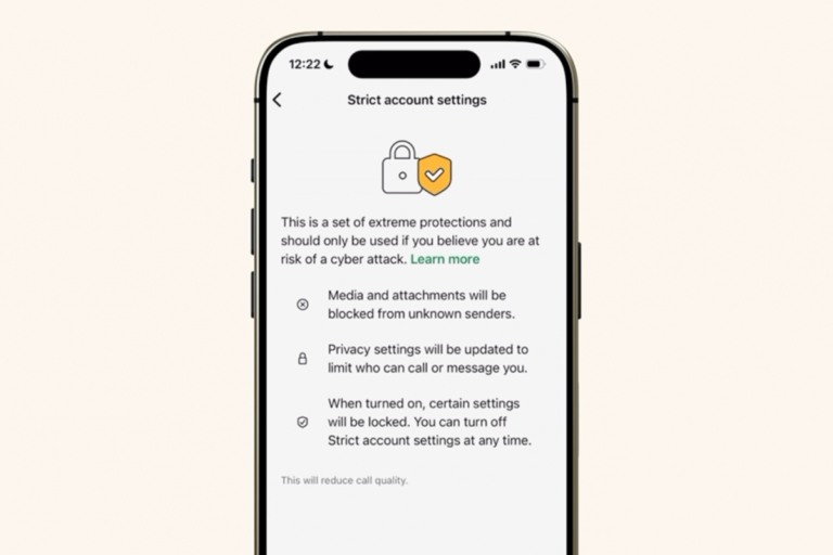WhatsApp adds greater security with the Strict Settings function, ideal to avoid cyber attacks
