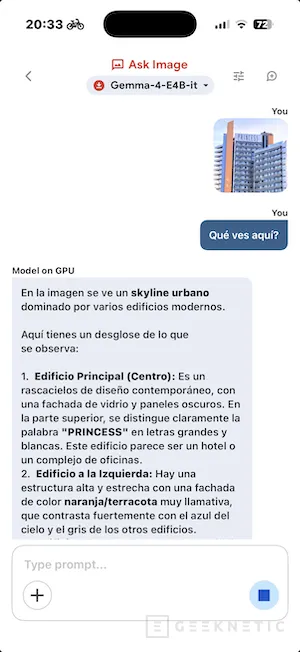 Geeknetic Google AI Edge Gallery: how to run Gemma 4 models on iOS and Android 4 phones