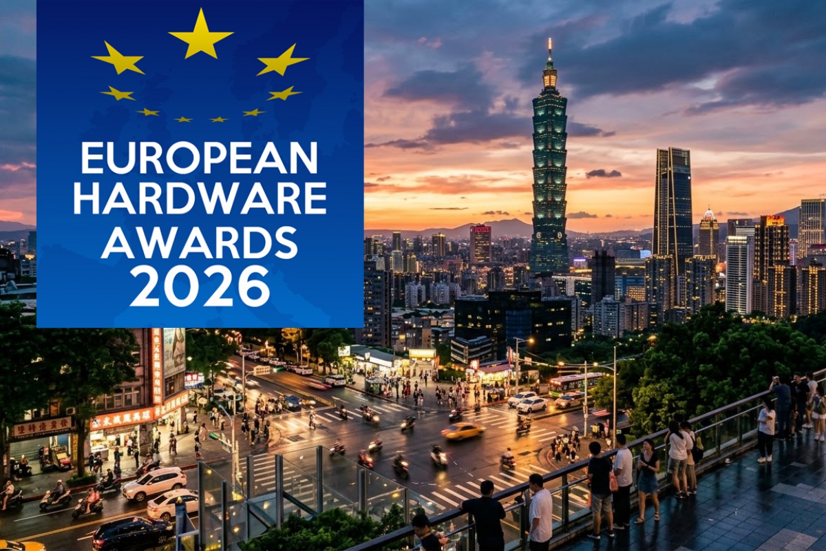 The European Hardware Awards 2026 gala will be held on June 1 in Taipei