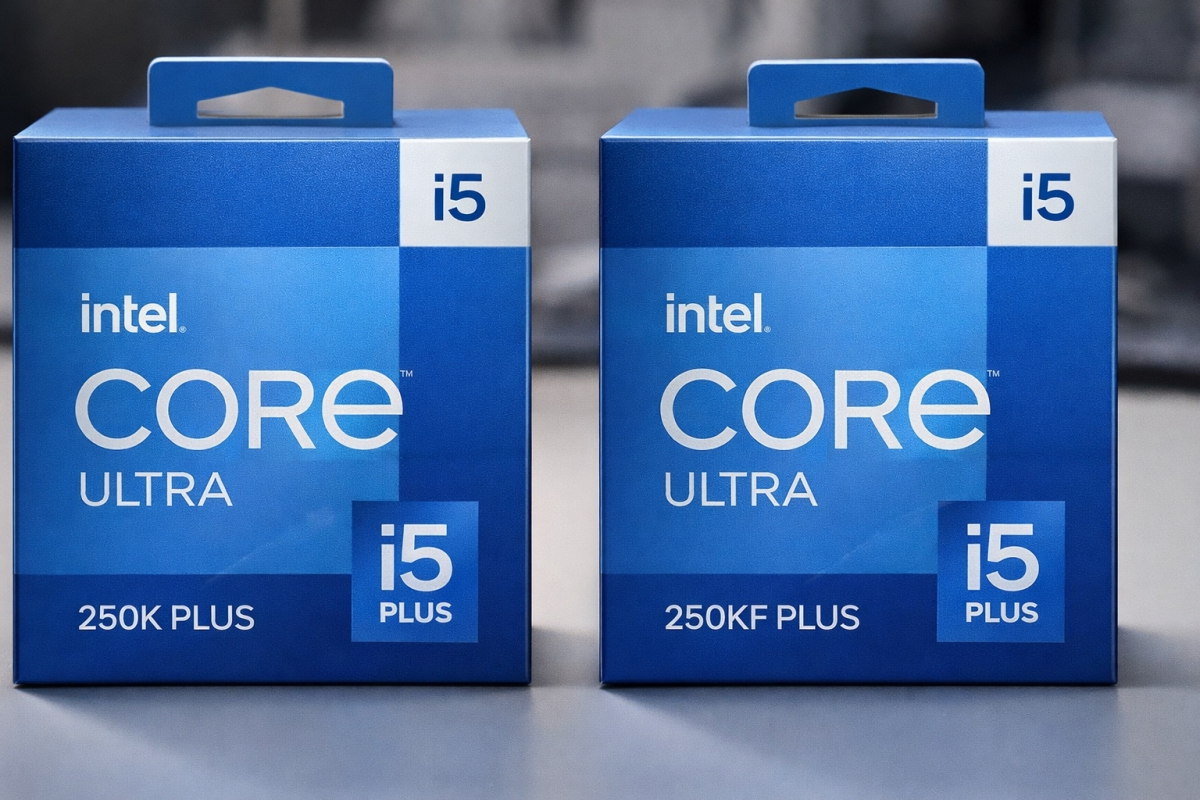 The Intel Core Ultra 250K Plus and 250 KF Plus appear in online sellers