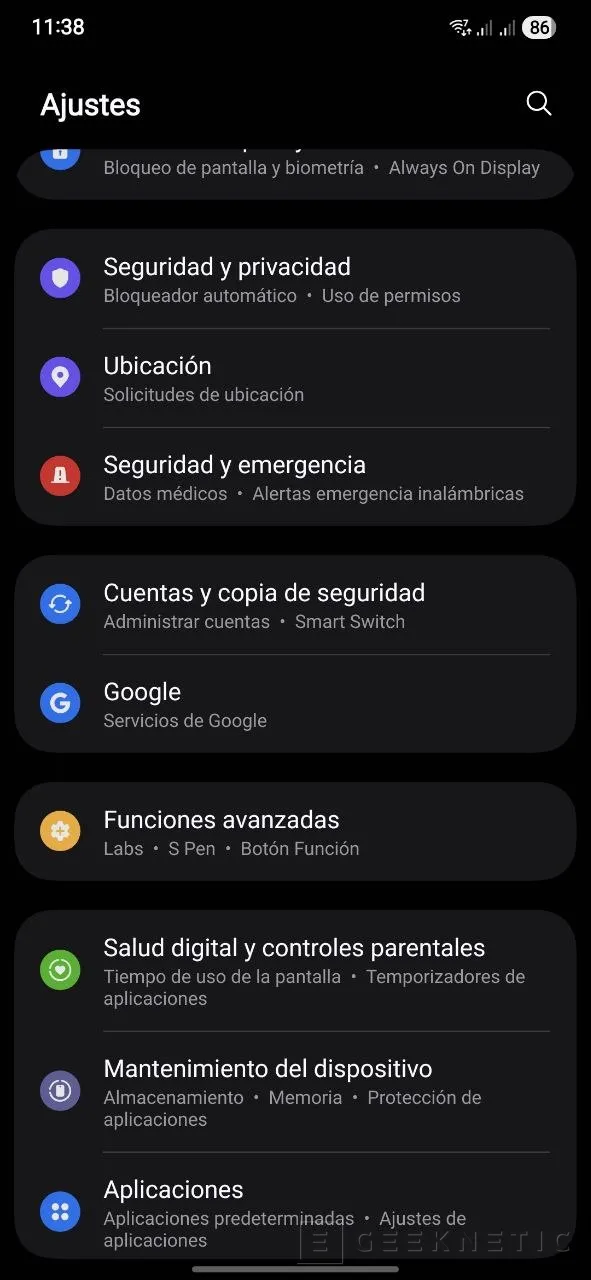 Geeknetic How to make a full backup manually and automatically on Android 3