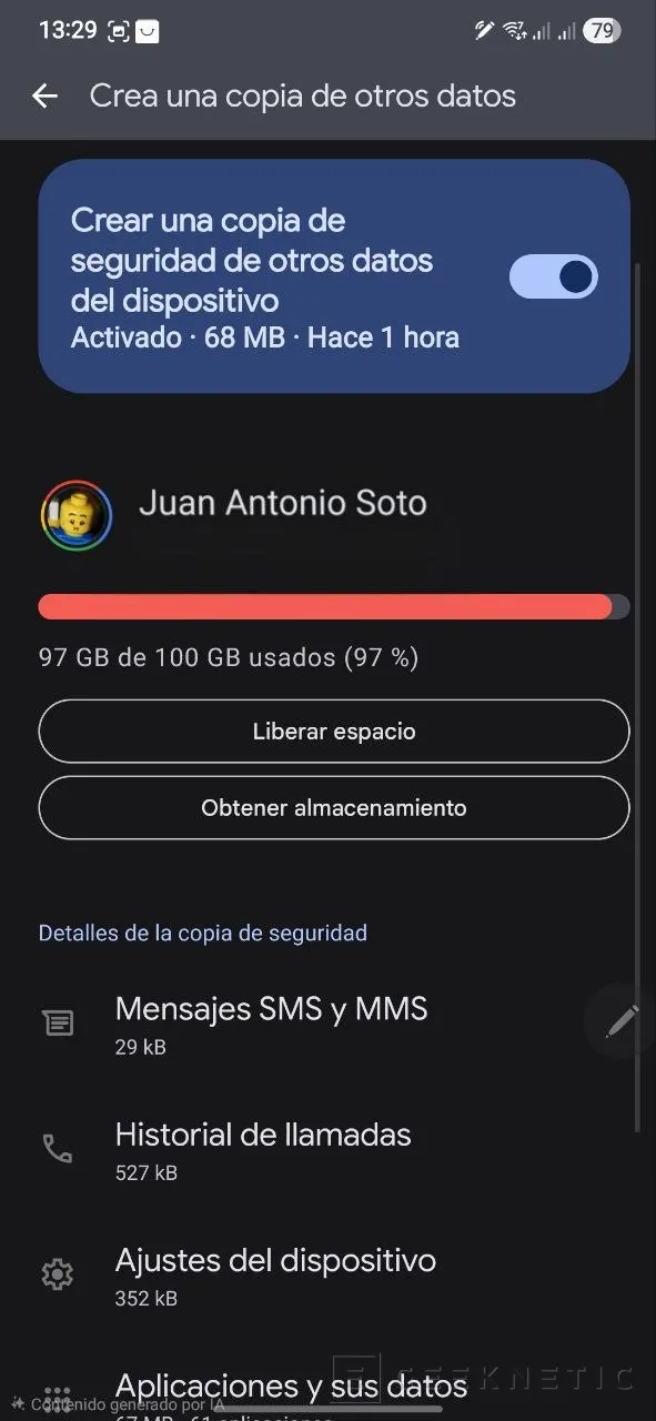 Geeknetic How to make a full backup manually and automatically on Android 10