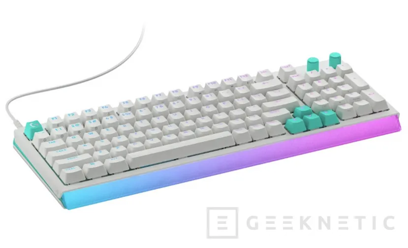 Geeknetic The Logitech G512 X arrives, a new gaming keyboard with TMR analog switches and modular 2 format