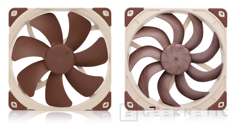 Geeknetic Noctua's black fans are not just about aesthetics: this is how the pigments affect their manufacturing 2