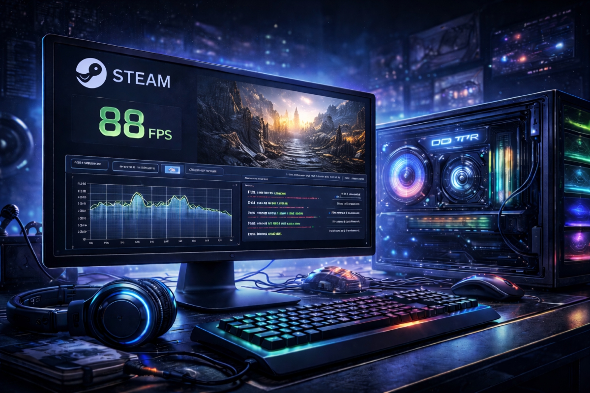 Steam will tell you how many FPS games will run on your PC before you buy them