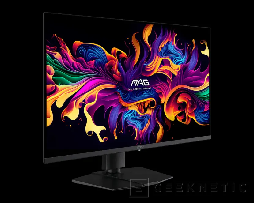 Geeknetic MSI presents its new QD-OLED monitors with higher brightness and deeper blacks 4