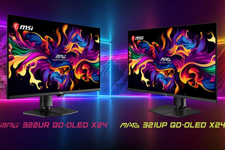 MSI presents its new QD-OLED monitors with higher brightness and deeper blacks