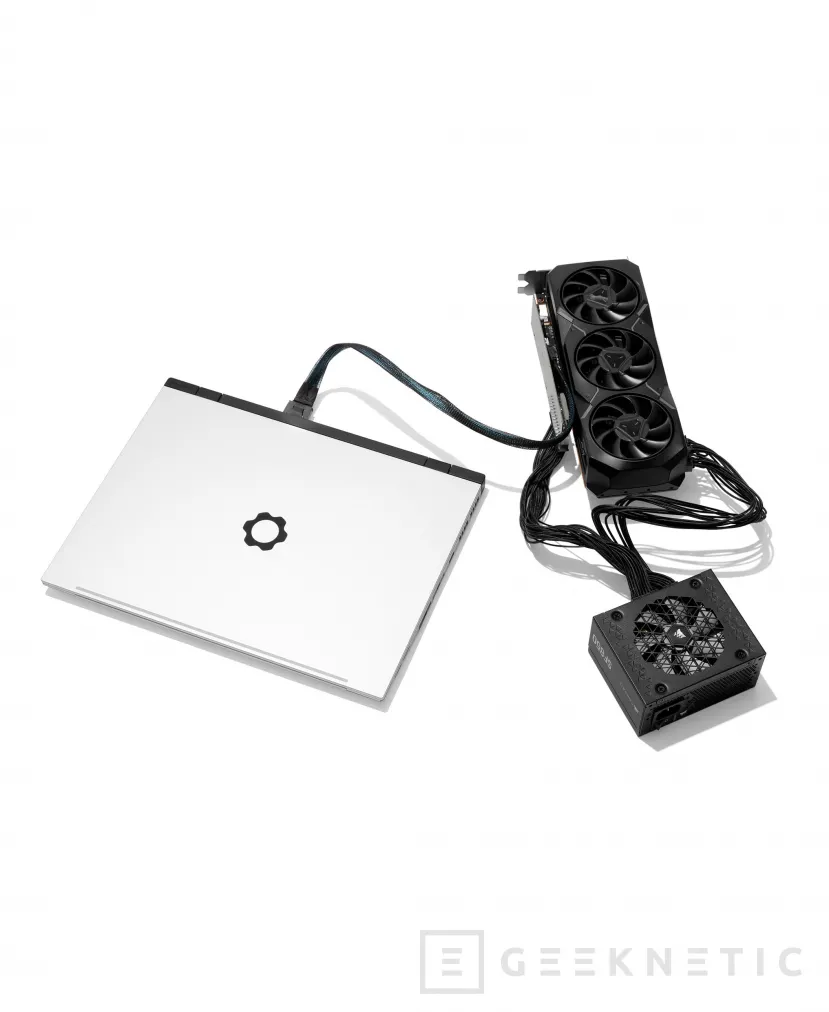Geeknetic The Framework Laptop 16 can now use external GPUs with PCIe x8 connection 3