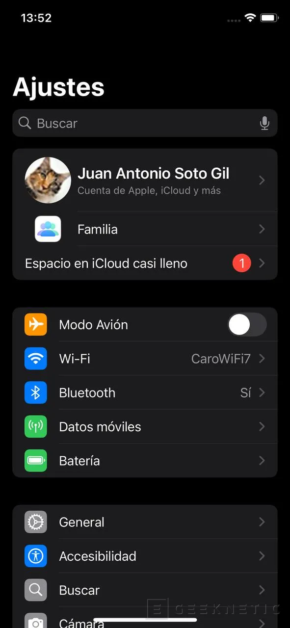 Geeknetic How to backup or sync data in iCloud with your Apple iPhone 4