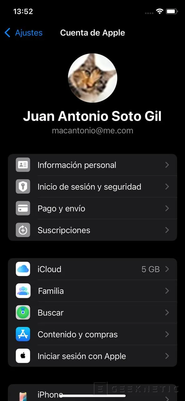 Geeknetic How to backup or sync data in iCloud with your Apple iPhone 5