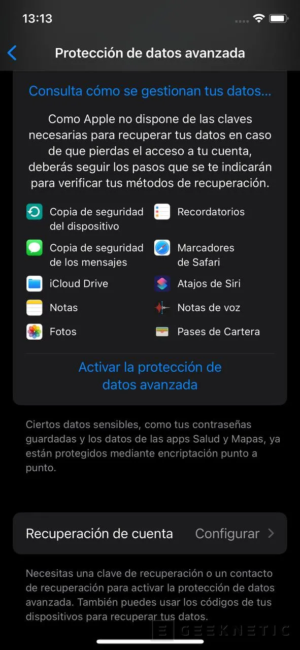 Geeknetic How to backup or sync data in iCloud with your Apple iPhone 6