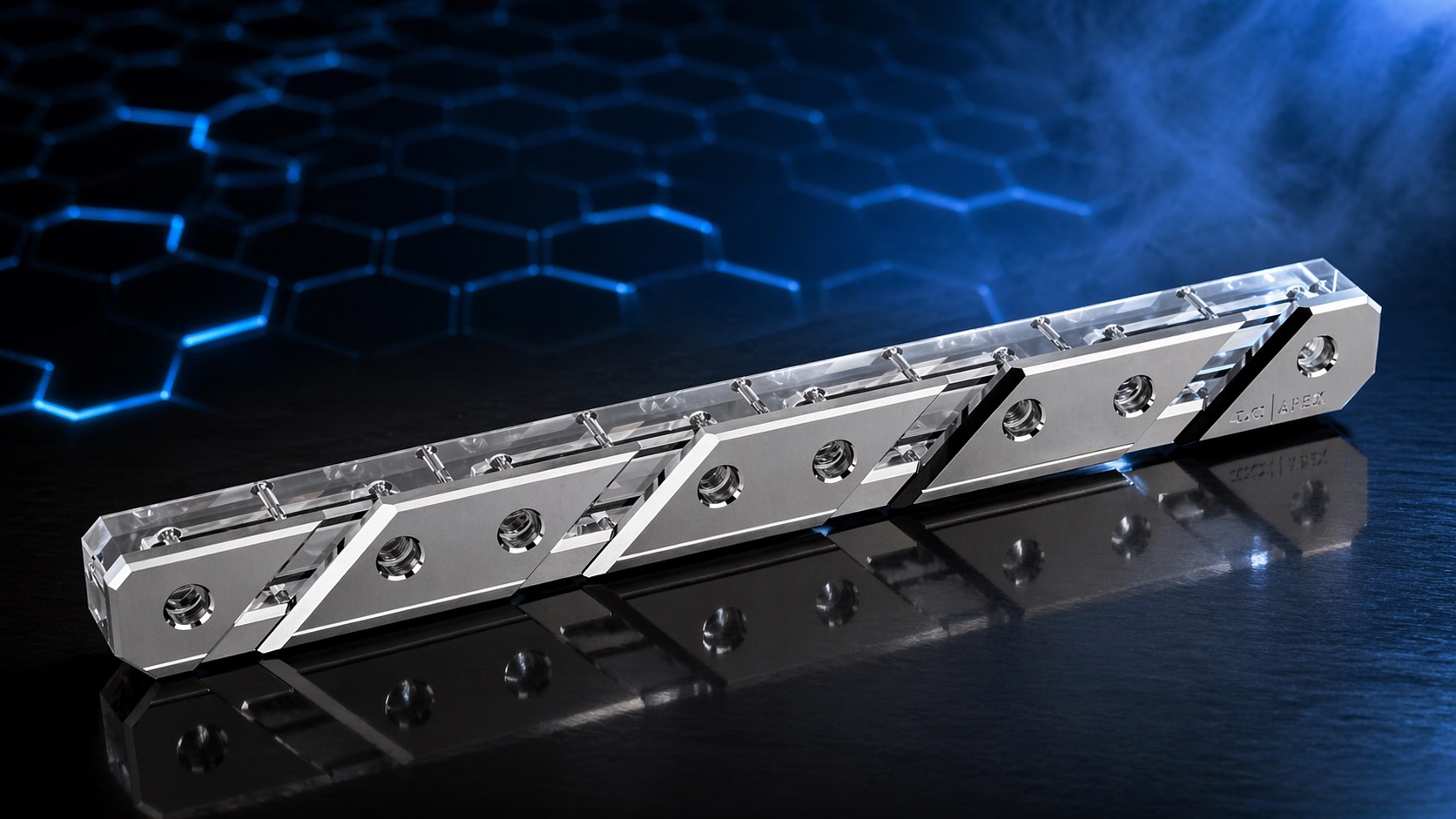 Alphacool presents the Apex Manifold 360, a compact distro plate to better organize liquid cooling loops