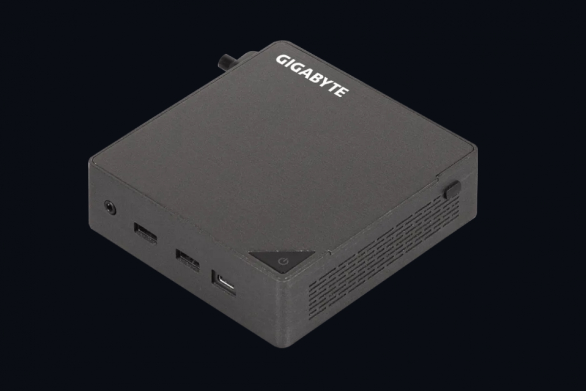 The new GIGABYTE BRIX combines Intel Core Ultra 9, up to 128 GB CSODIMM DDR5 and 50 TOPS NPU